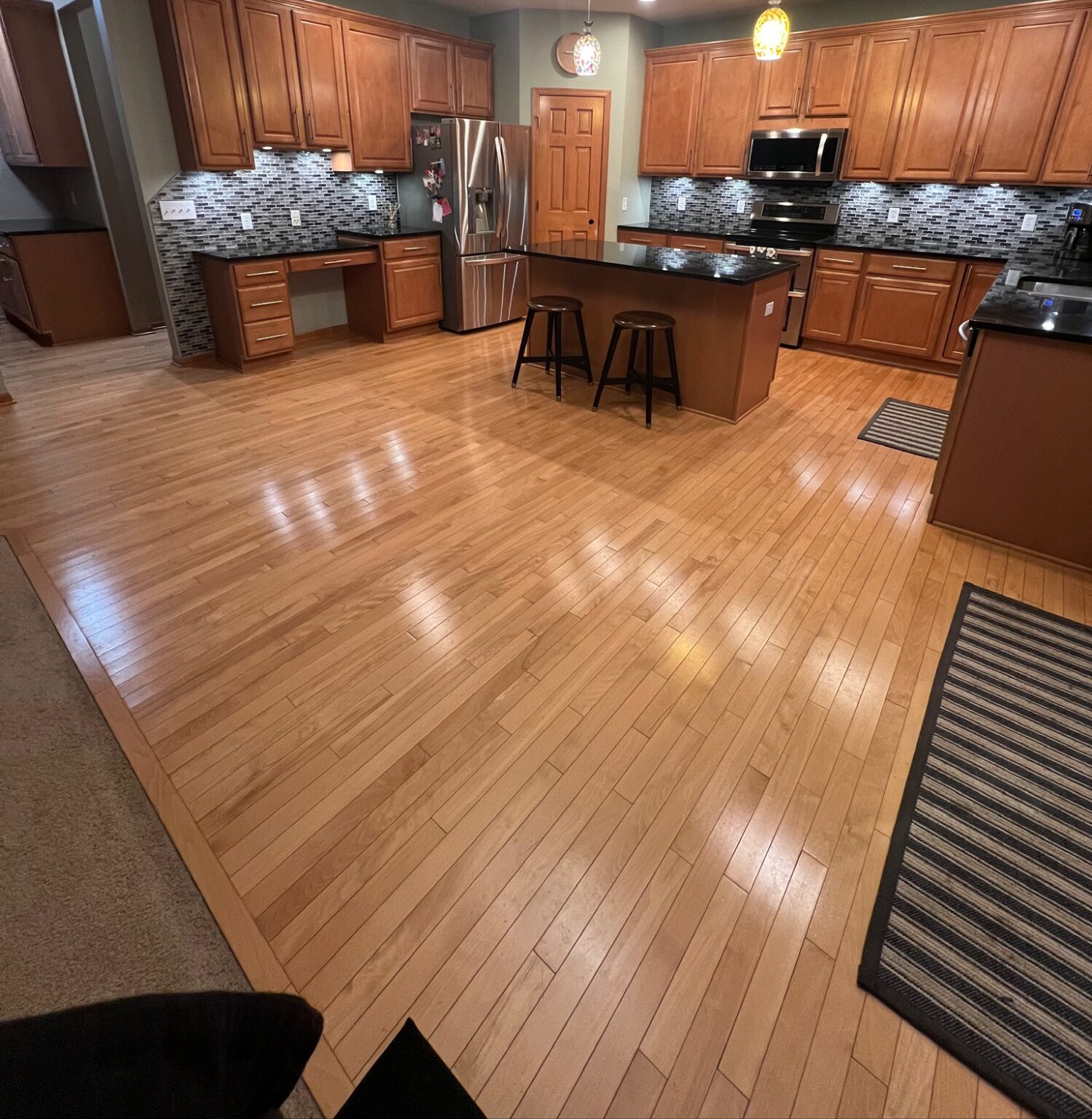 before maple grove kitchen